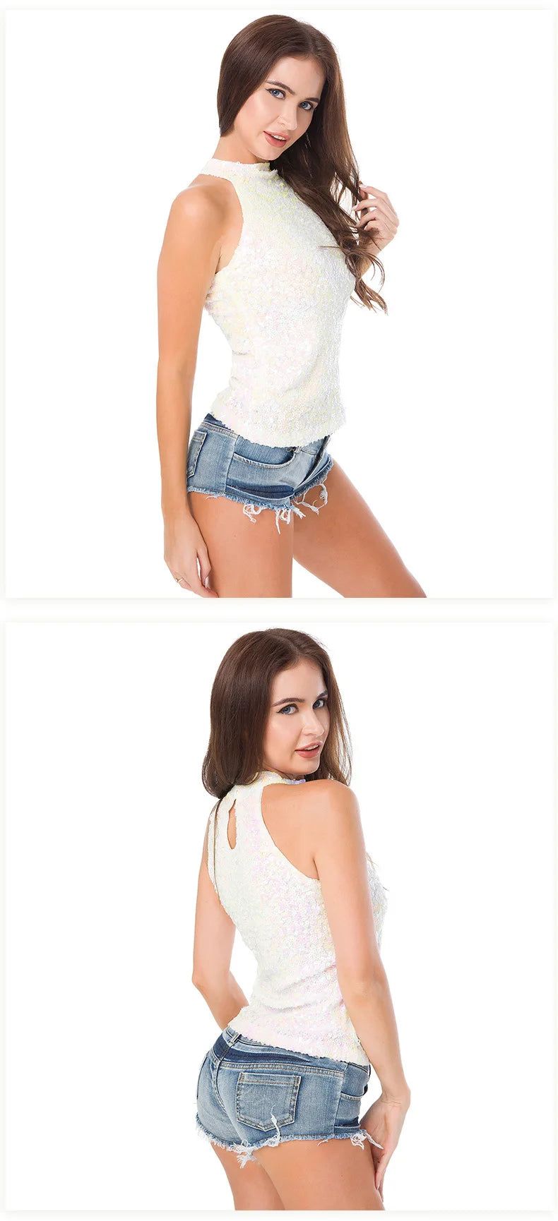 Nightclub Hot Denim Shorts