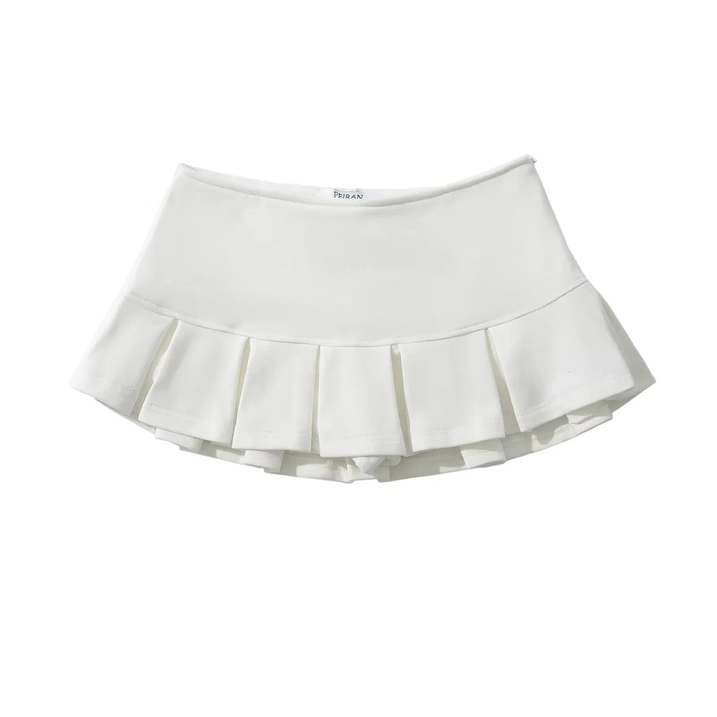 Low Waist Mini Pleated Mini Skirt