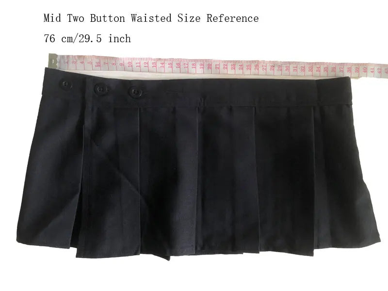 Pleat Temptation Tease Mini Skirt