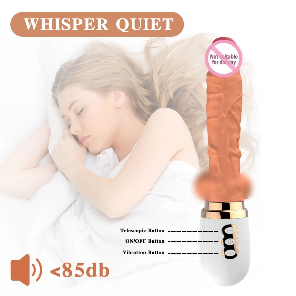 Electric Telescopic Vibrator Sex Machine