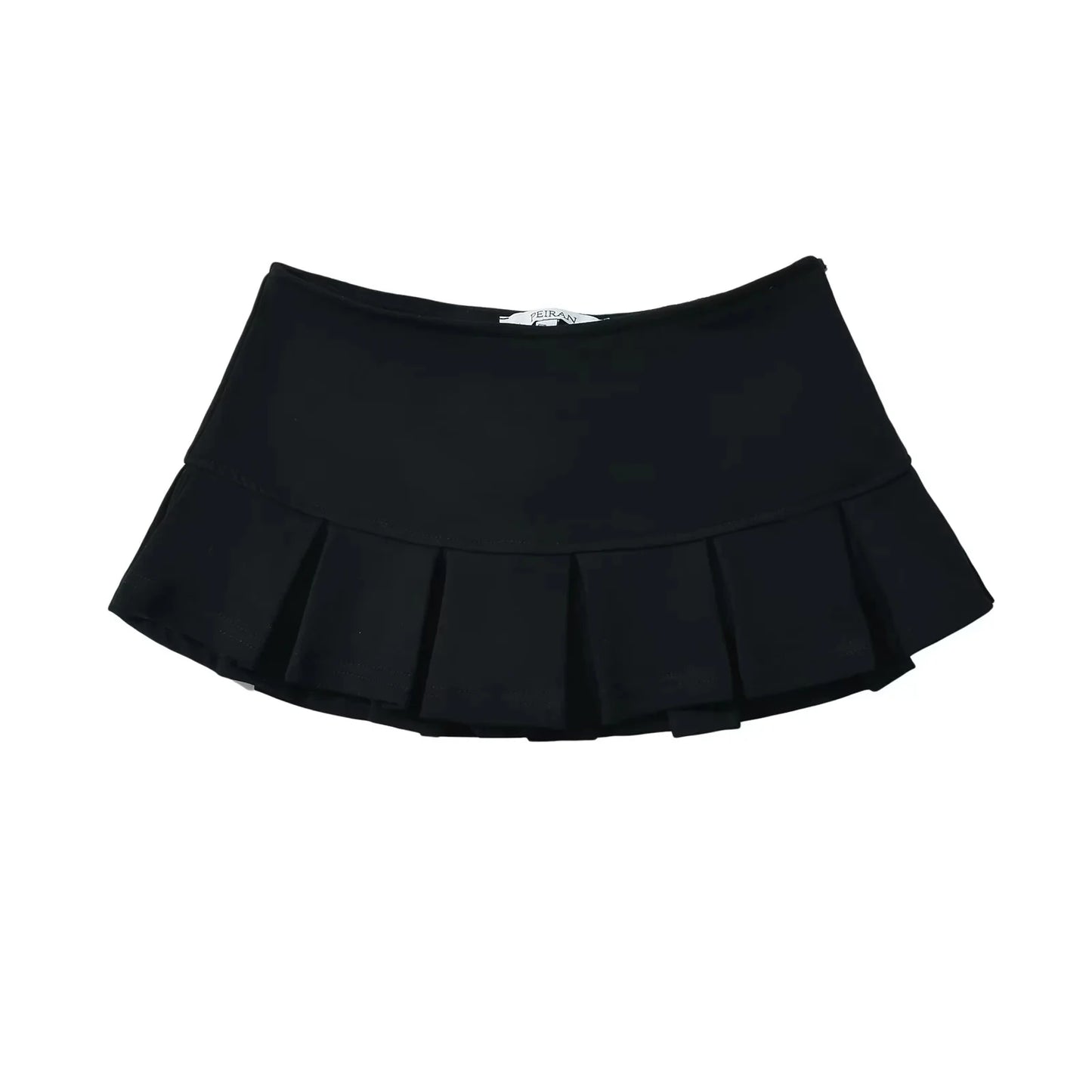 Low Waist Mini Pleated Mini Skirt