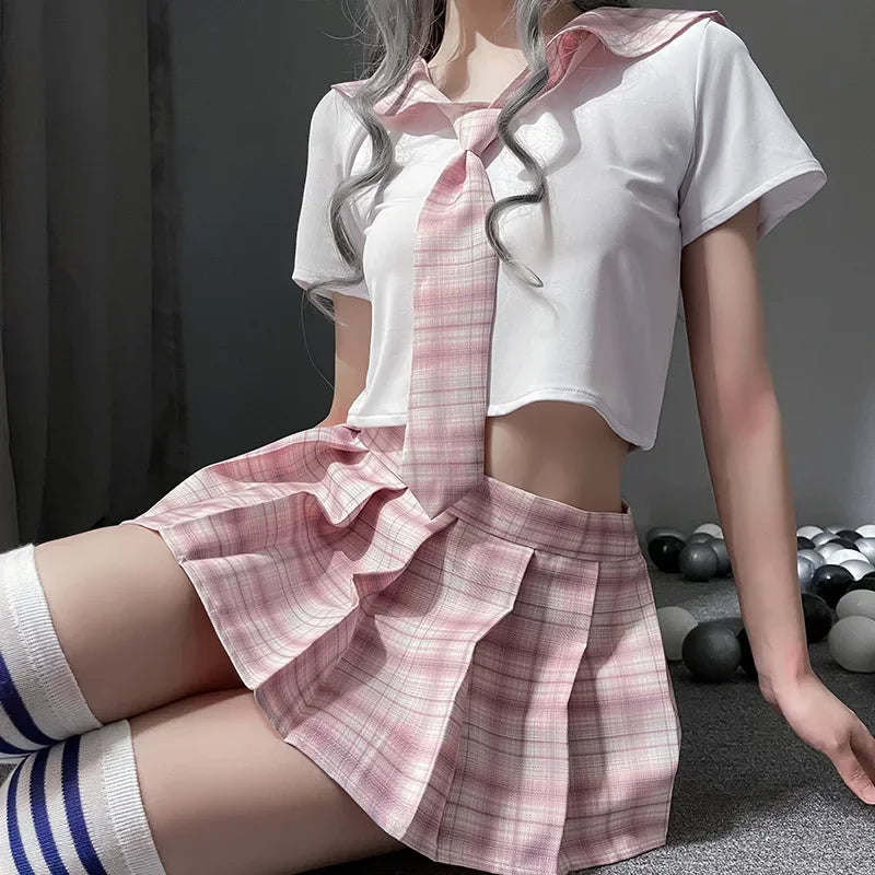 Japanese Schoolgirl Exotic Lingerie Set