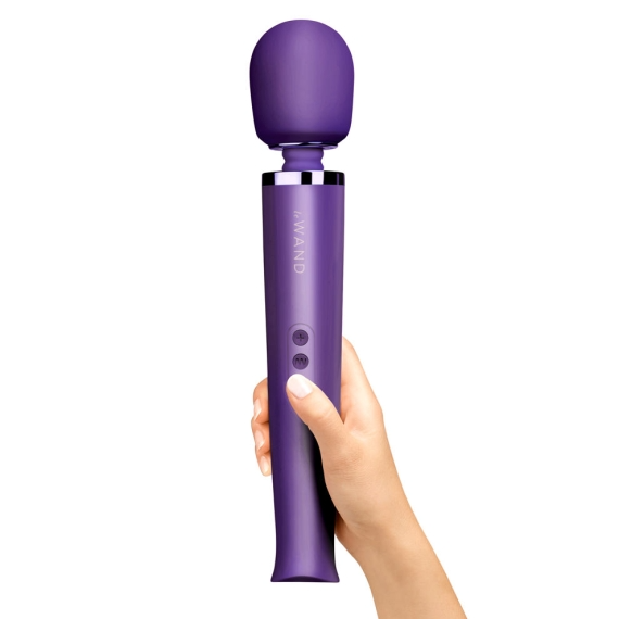 Rechargeable Vibrating Massager - Purple