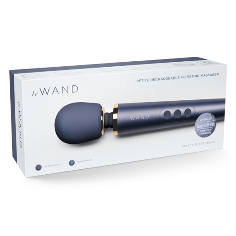 Petite Rechargeable Massager - Navy