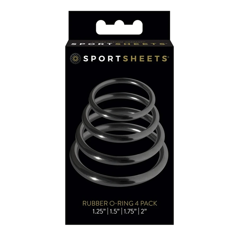 O-Rings Set - 4 Assorted Sizes
