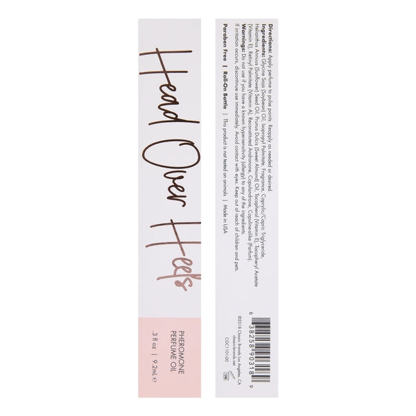 HEAD OVER HEELS Perfume Oil with Pheromones - Fruity - Floral 0.3oz | 9.2mL